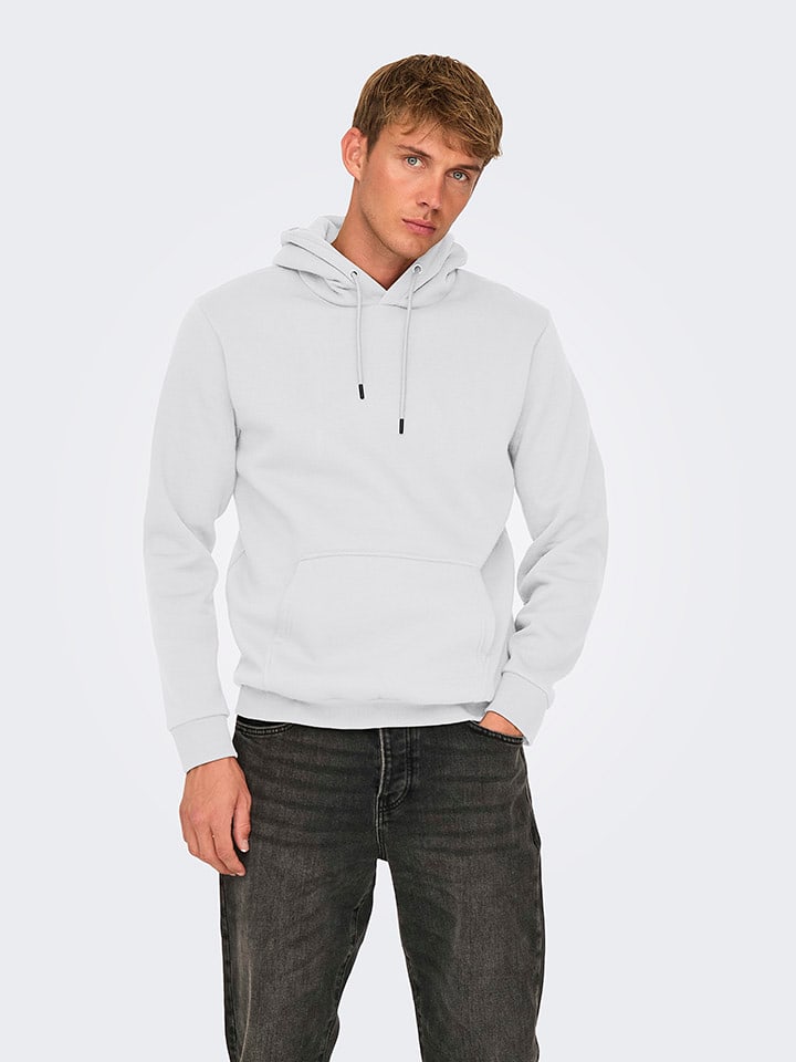 ONLY & SONS Hoodie "Ceres" in Weiß - XL