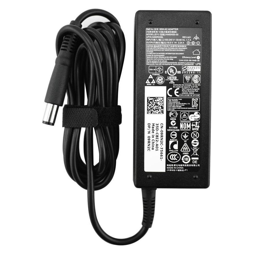 Dell 3 Prong AC Adapter (65 W) (98R6C)