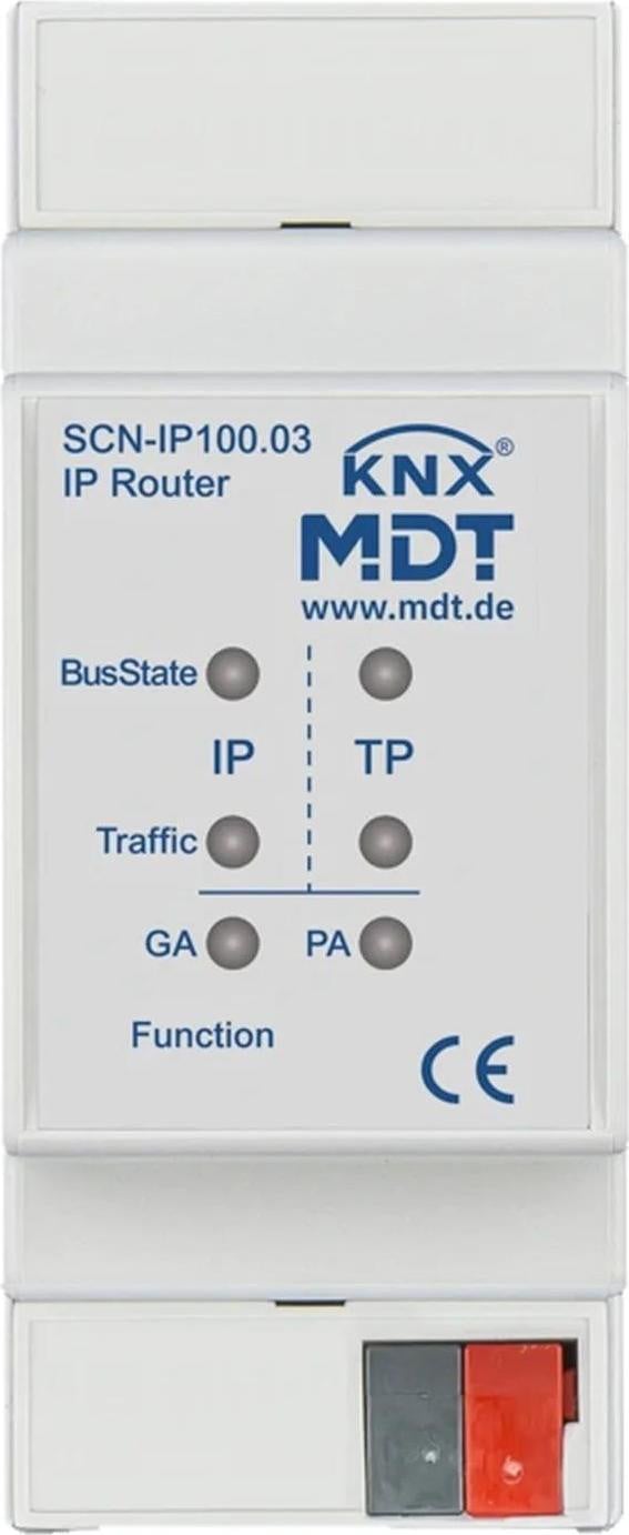 MDT KNX IP-interface REG veilige IP-routering, 1 stuk