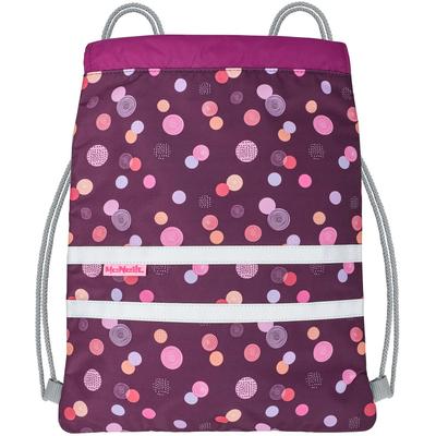 Turnbeutel MCNEILL "Sportschuhbeutel Ruby", Kinder, Gr. B/H/T: 31cm x 41cm, rot (ruby), Polyester, Taschen, Made in Europe