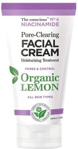 Biovene Niacinamide Pore-Clearing Facial Cream Organic Lemon 50 ml