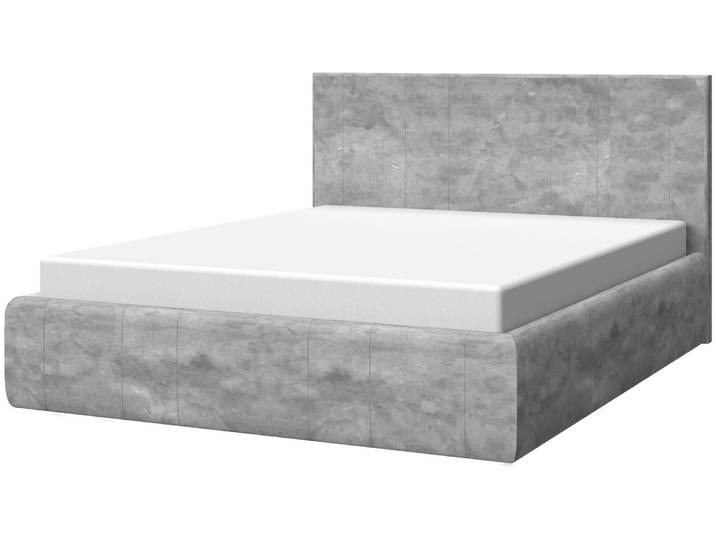 Bettgestell GOODPRODUCT Invictus , grau, B:174cm H:105cm, Betten, Bettgestell, mit Lattenrost und Bettkasten