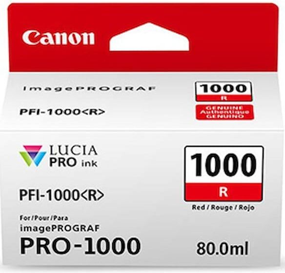 PFI-1000 red ink tank