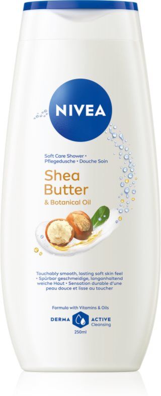 Nivea Shea Butter & Botanical Oil creamy shower gel 250 ml