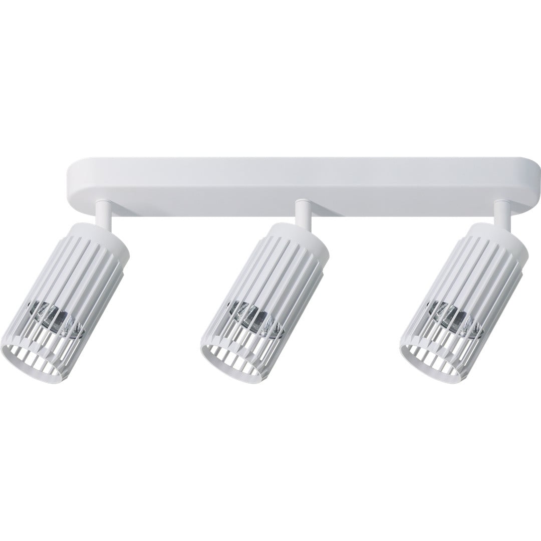 Eko-Light Deckenlamp Milagro VERTICAL, wit, 3x GU10, led, plafondmontage, rechthoekig