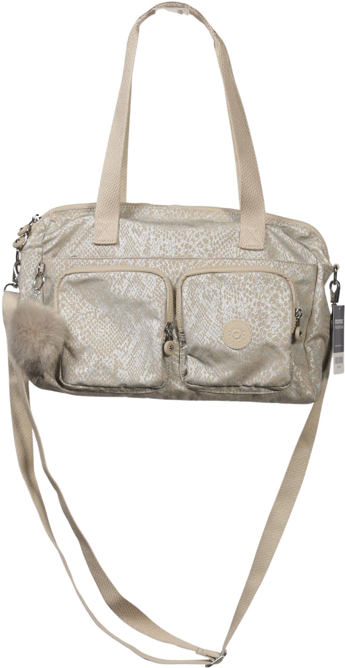 Kipling Damen Handtasche gross, Beige, Synthetik - Second Hand