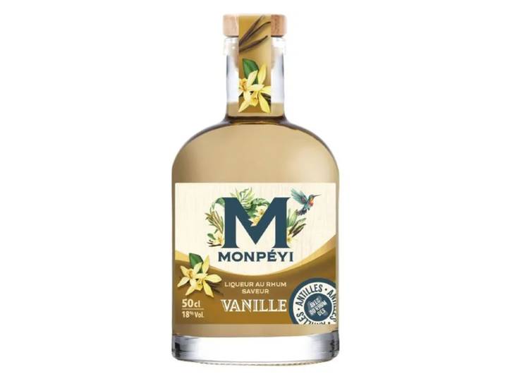 MONPÉYI Liqueur au rhum vanille 18° - 50 cl