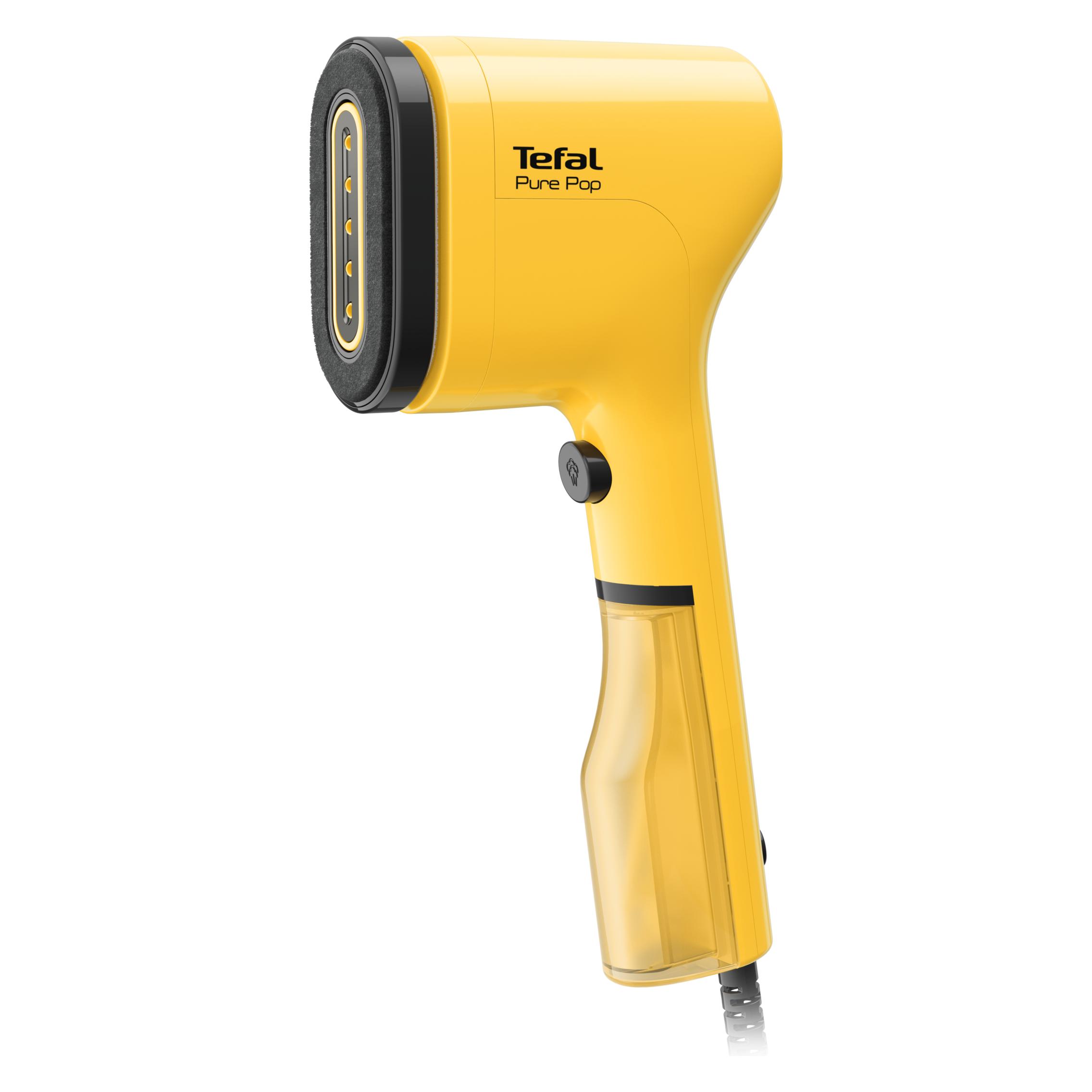 Tefal Pure POP Dampfbürste (DT2026), Gelb (1300 W, 20 g/min) (DT2026CH)