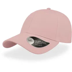 Atlantis Unisex 6-Panel Kappe 'Hit' Klassische Cap HITC light pink one size