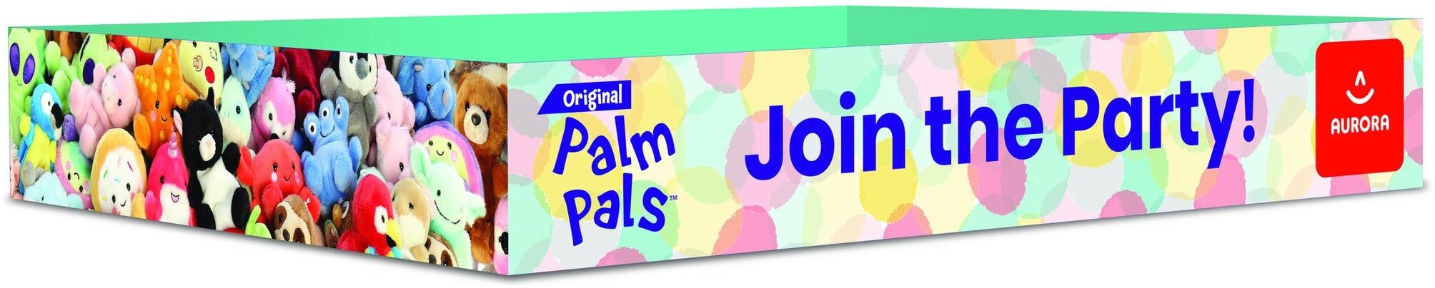 Aurora: Palm Pals Empty Counter Display Unit - Official Retail Display for Palm Pals Plush Toys