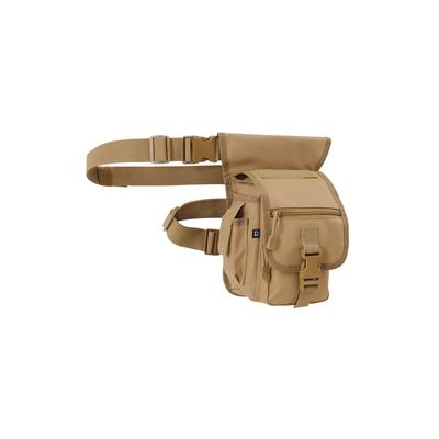 Gürteltasche BRANDIT "Brandit Accessoires Side Kick Bag", Gr. onesize, beige (camel), Polyester, unifarben, Taschen Gürteltasche