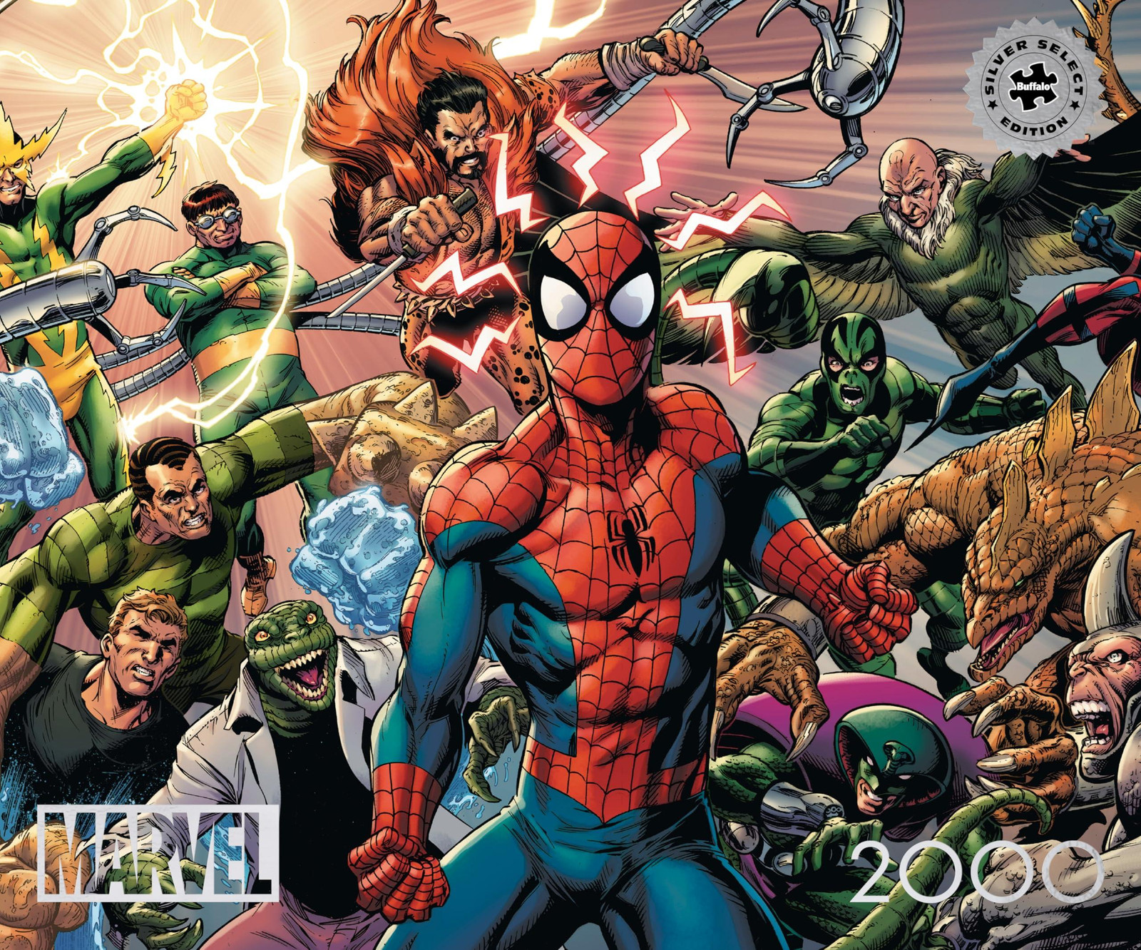 Buffalo Games Marvel Sinister War puzzel met 2000 stukjes voor volwassenen