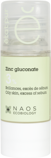 Etat Pur Gluconato de Zinco 3% Ativo Puro 15ml