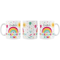 Trinkbecher KINDERGARTEN (BHT 12,50x9,50x8 cm) - BHT 12,50x9,50x8 cm