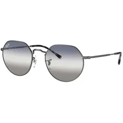 Ray-Ban 0RB3565 JACK 004/GF Gunmetal Gr. 51/20 (mit Sehstärke)
