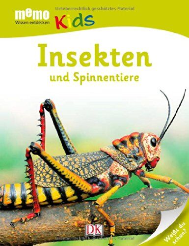 memo Kids, Band 4: Insekten und Spinnentiere - Preis vom 09.10.2026 07:28:09 h
