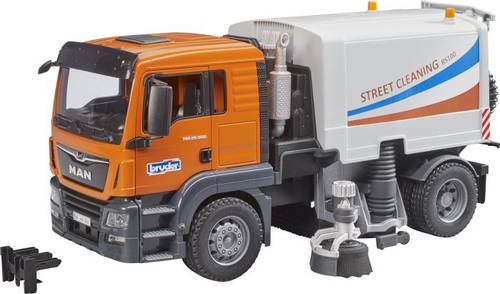 Bruder TGS LKW Straßenreinigung Fertigmodell Nutzfahrzeug Modell