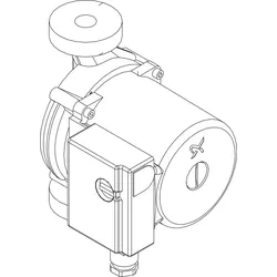 BOSCH Ersatzteil TTNR: 87185325080 Pumpe UPS 25-120 solar