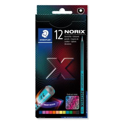 STAEDTLER NORIX® 186, 12 Buntstiften