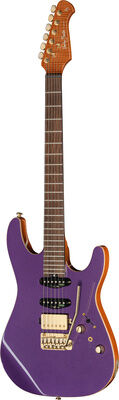Harley Benton Fusion-IV HSS RW PM Purple Metallic Hochglanz