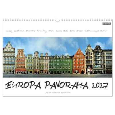 Europa Panorama 2027 (Wandkalender 2027 DIN A3 quer), CALVENDO Monatskalender