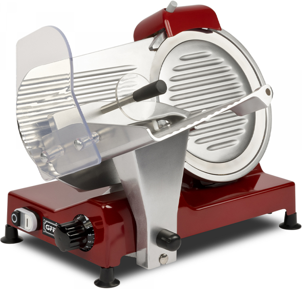G3 Ferrari Emilia 250 Rosso - Aufschnittmaschine mit 250 mm Edelstahlklinge - 240W