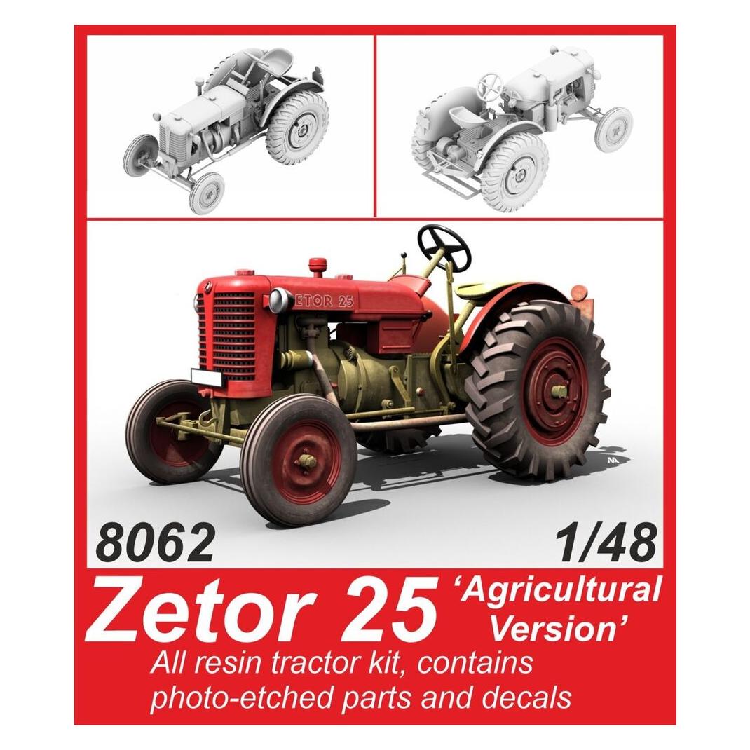 CMK Zetor 25 'Agricultural Version ' 1/48 (129-8062)