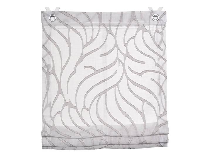 Raffrollo Skyline 100 x 135cm Braun/Taupe