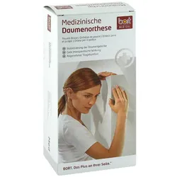 Bort Soft Daumenschiene Kurz Schwarz Small 1 ST