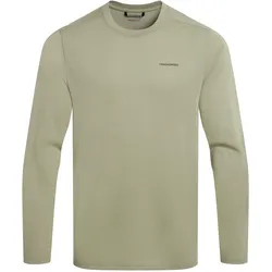 Craghoppers, Herren, Funktionsshirt, Nosilife Abel Longsleeve (S), Grün, Braun