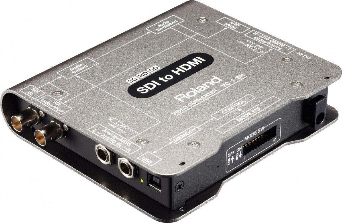 Roland VC-1-SH, Schwarz, Grau, 1920 x 1080 Pixel, SDI (BNC), SDI/HDMI, TRS, 9 V