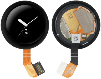 Inspired Deals Google Pixel Watch AMOLED Screen Replacement Digitizer Assembly Repair Kit For Google Pixel Watch 2 2023 41mm