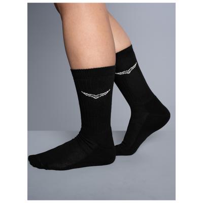 Socken TRIGEMA "TRIGEMA Sportsocken im Doppelpack", Damen, Gr. 43-46, Normalgrößen, schwarz, Baumwollmischung, Socken Socken