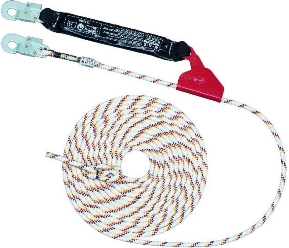 MAS Mitlaufendes Auffanggerät MAS SK 12 Kernmantelseil Länge 10 m Durchmesser 12 mm (31810)