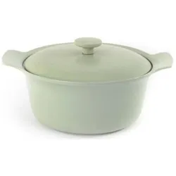 BergHoff Suppentopf mit Deckel Ron Line, Pfanne + Kochtopf, Grün
