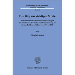Everling:Der Weg zur richtigen Strafe, Fachbücher von Claudia Everling