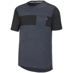 iXS, Jungen, Velotrikot, Kids Flow X Jersey (L), Schwarz, L