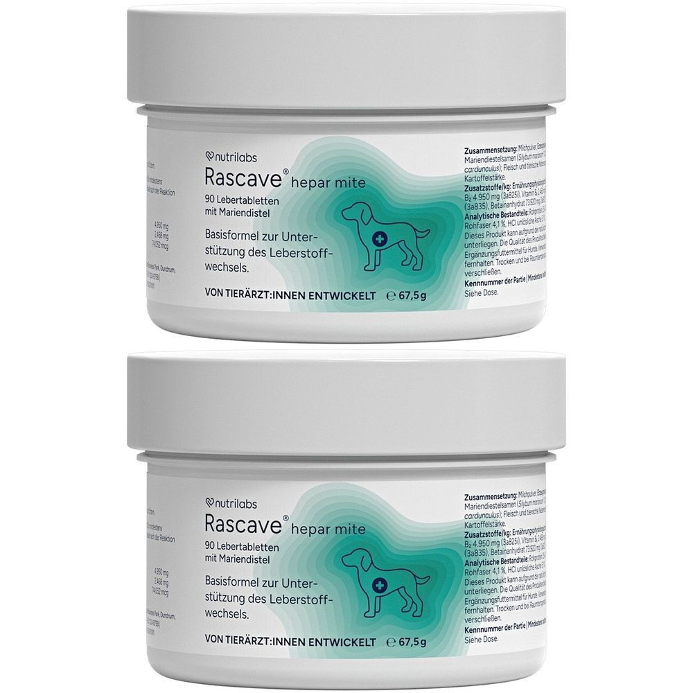 Rascave Hepar Mite x2 2x90 St Kautabletten