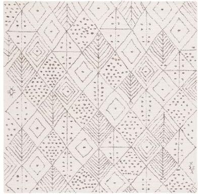 SAFAVIEH Handmade Casablanca Shag Tuba Boho Wool Rug
