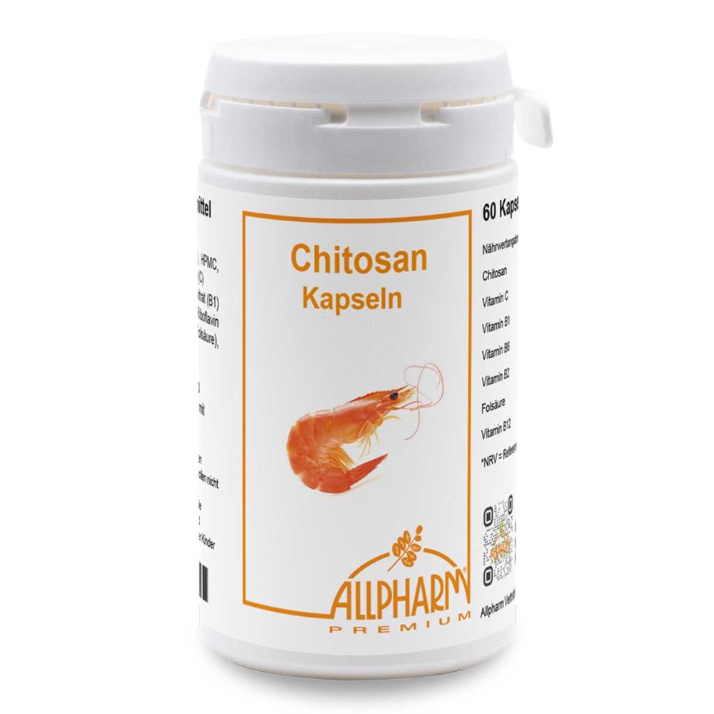 ALLPHARM Vertriebs GmbH Chitosan 500 mg Kapseln 00862799