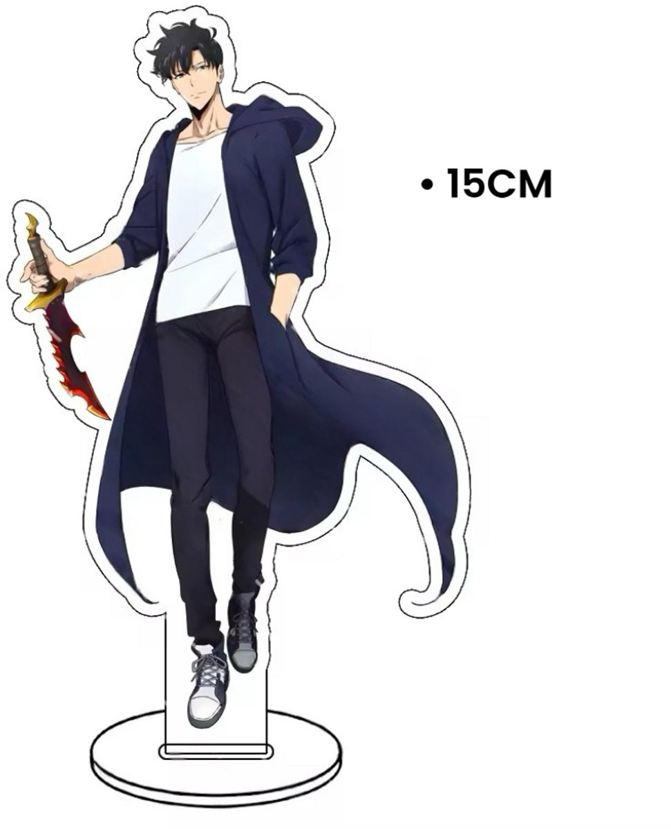 Solo Leveling Sung Jin-Woo Shadow Monarch Anime Manhwa Standee