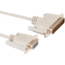 ROLINE 11014530 - Modemkabel DB9-DB25, Buchse/Stecker, 3 m