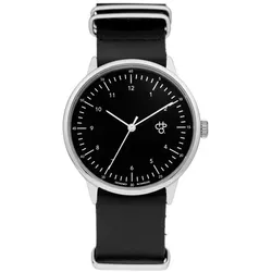 CHEAPO - HAROLD - silber - schwarz / 40 MM