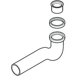 Villeroy & Boch, Siphon, V&B Siphon mit Verlängerungsstück (Siphon-Montagematerial)