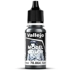 Vallejo Model Color Natural Steel 18 ml (197)