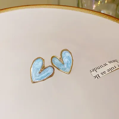 Fashion Love Heart Pearl Earrings For Women, Sweet Elegant Drop Earrings, Trend Jewellery Accessories style 4