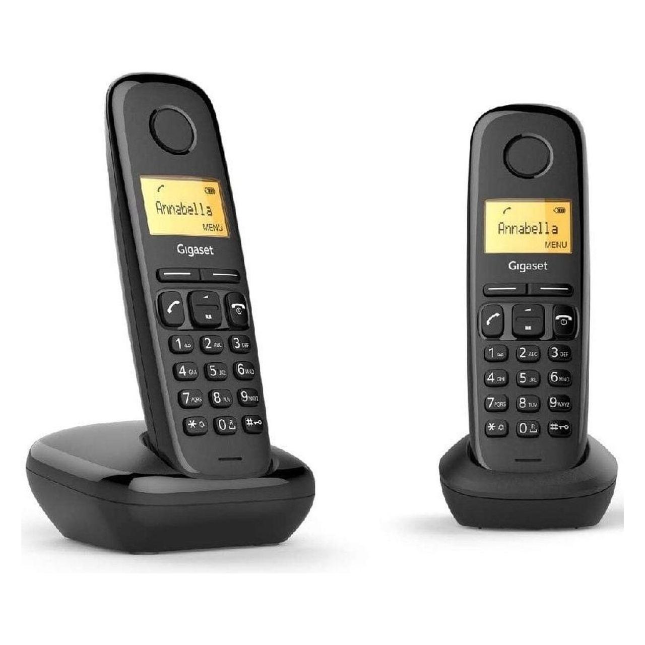 Gigaset WIRELESS PHONE A270 DUO BLACK (L36852-H2812-D201) (L36852-H2812-D201)
