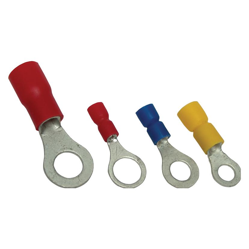 Tracon verzinnt, Isolierter Ringkabelschuh (TR-SSZ25-8)