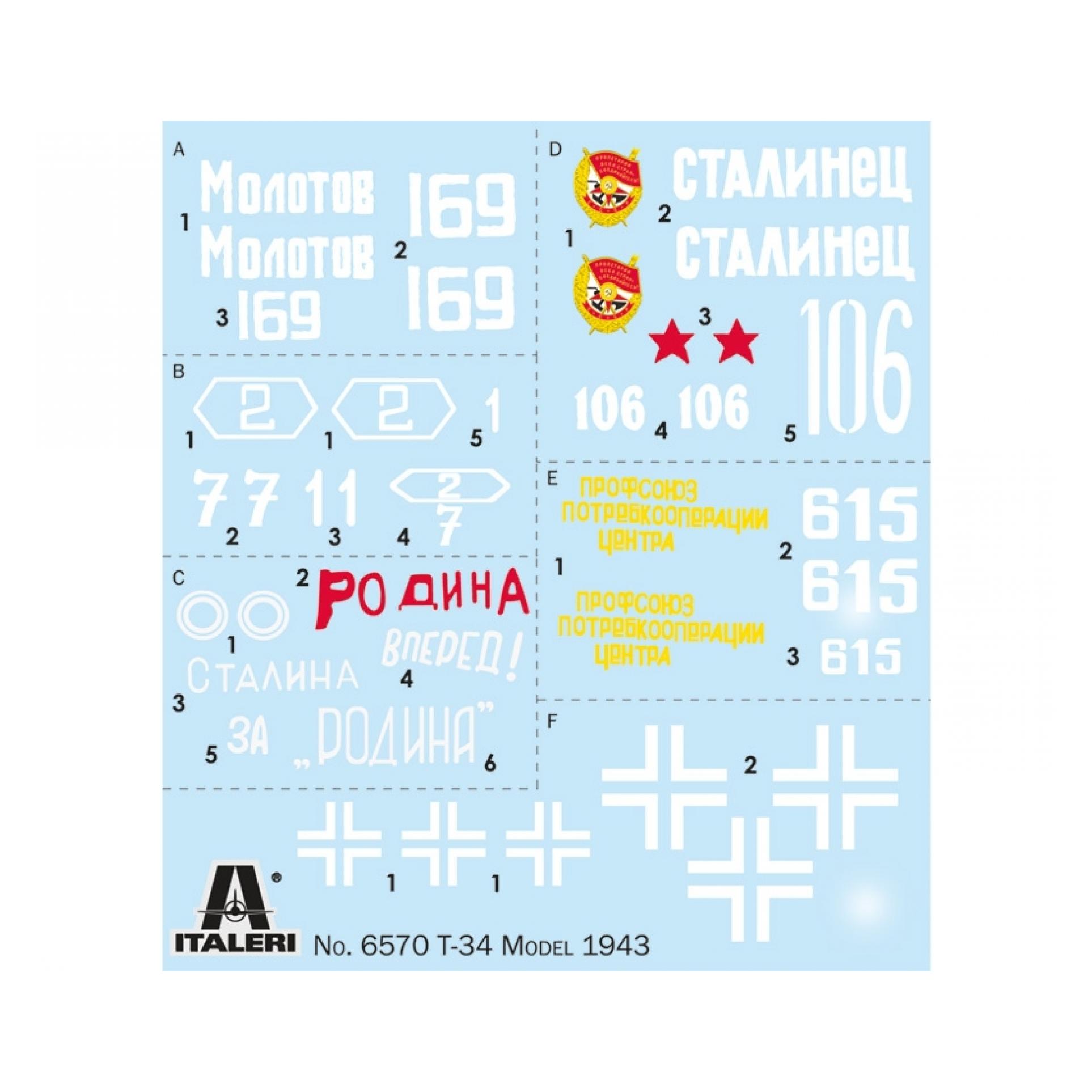 Other 1:35 T-34/76 Model 1943 (PremiumEdition) (510006570)