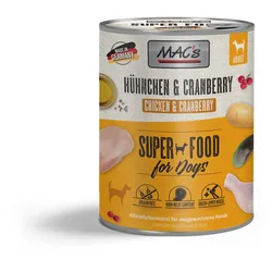 Macs Hund Hühnchen und Cranberry 6 x 800g
